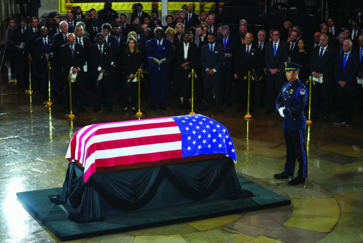 Lindsey Graham eulogized as an 'American original' at services drawing world leaders in Washington